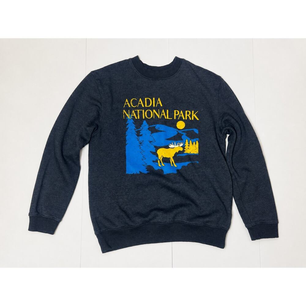 Primease Sweatshirt Size Medium Arcadia National Women's Navy
